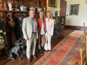 Marianne with Lord Bruce and his wife Sophie